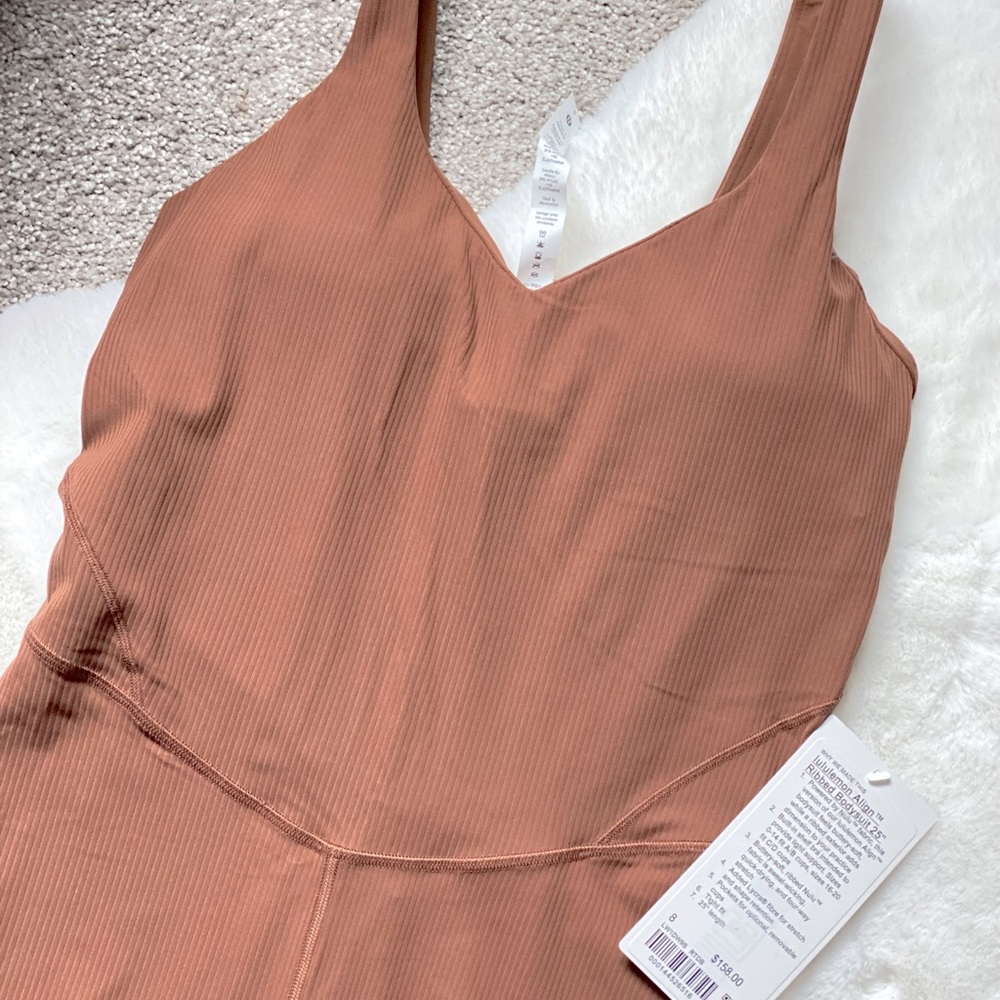 NWT lululemon Align ribbed bodysuit